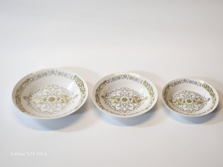 طقم صحون 18قطعة