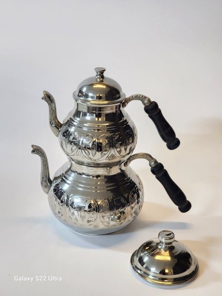 ابريق نحاس تركي طابقين