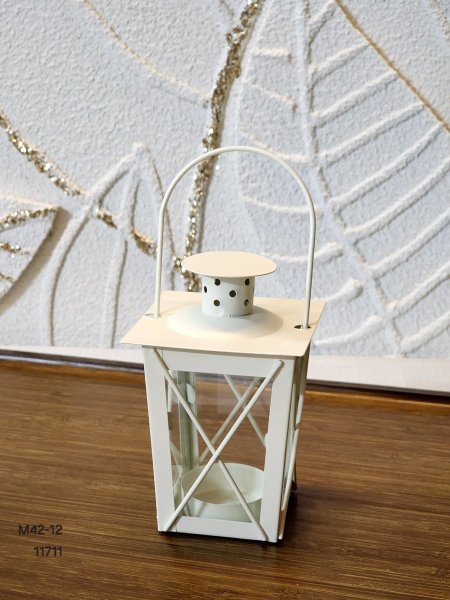 قنديل رمضان حديد ابيض