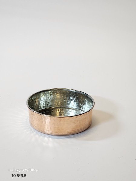 صحن مكسرات نحاس تركي