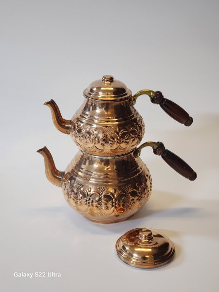 ابريق نحاس تركي طابقين