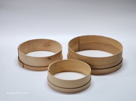 منخل طحين خشب