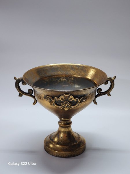 قوار تنسيق معدن لون نحاسي