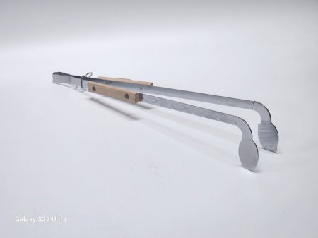 ملقط فحم طويل