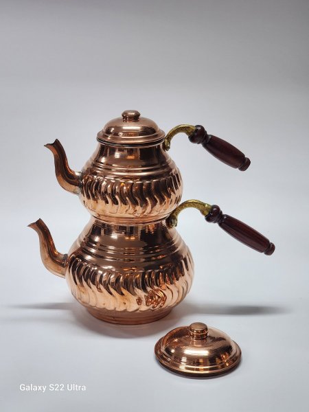 ابريق نحاس تركي طابقين