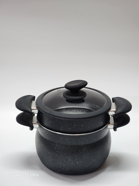 طنجرة مفتول جرانيت