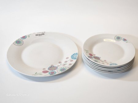 طقم صحون صفح 7  قطع