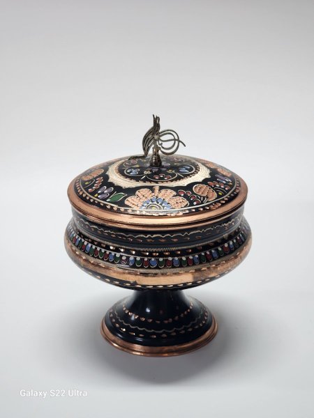 سكرية نحاس تركي ملون