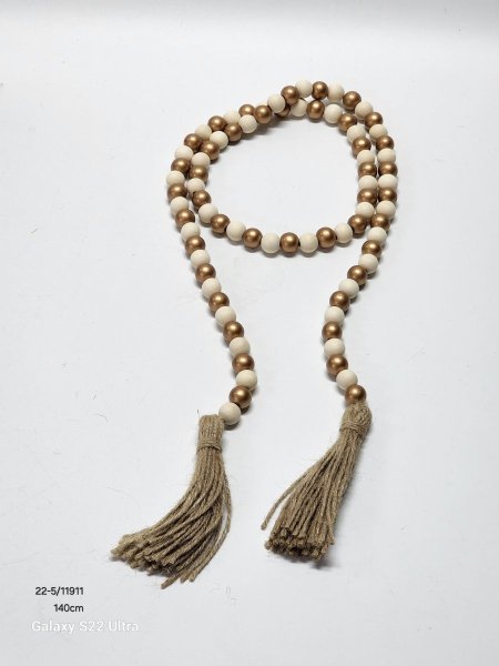 مسبح ديكور خشب ذهبي 140سم