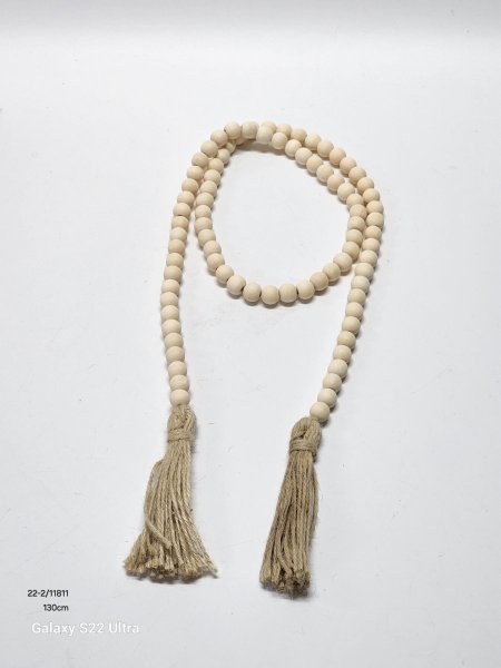 مسبحة خشب ديكور130سم