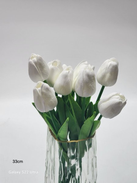 ضمة ورد توليب 10وردات 33سم