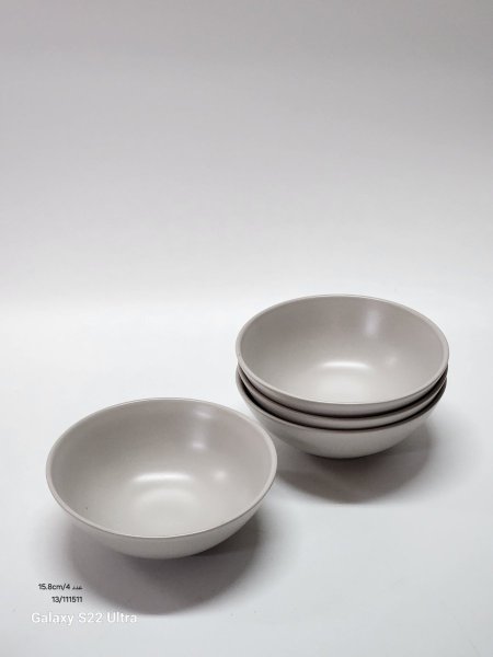 صحن سفرة مجور 8'15سم عدد 4 لون بيج