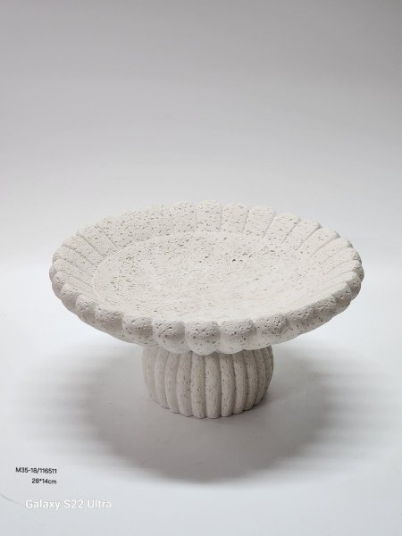 جاط تقديم حجر مع قاعدة 28*14سم