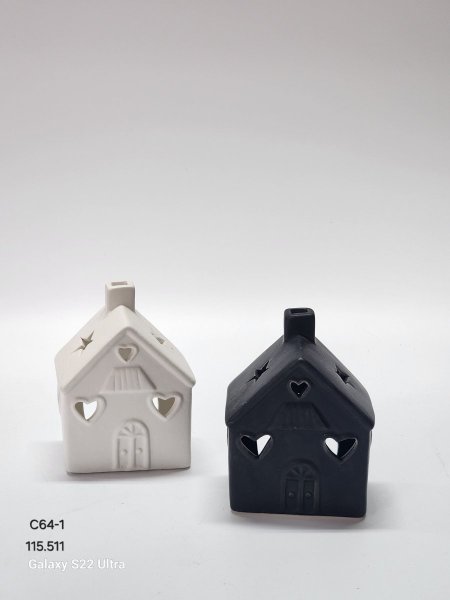 تحفة ديكور جبصين شكل بيت