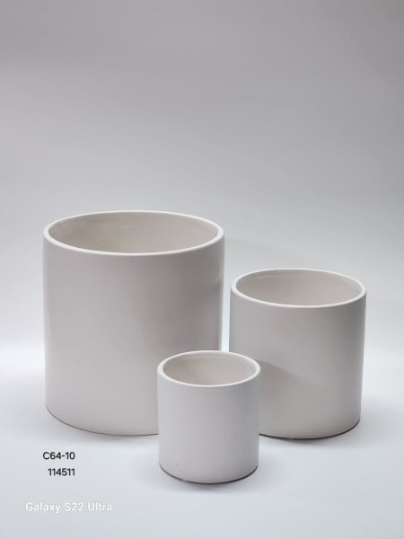 طقم 3 قوار جبصين ابيض