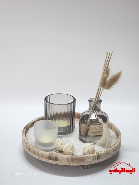 طقم ريحة مع صينية ديكور