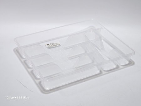 منظم معالق بلاستيك شفاف