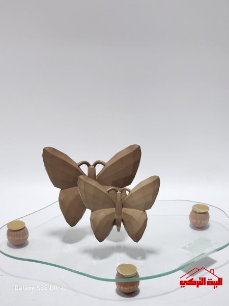 طقم 2 فراش ديكور بلاستيك مقوى