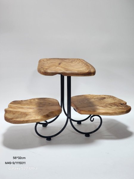 ستاند خشب ثلاثي 65*32سم