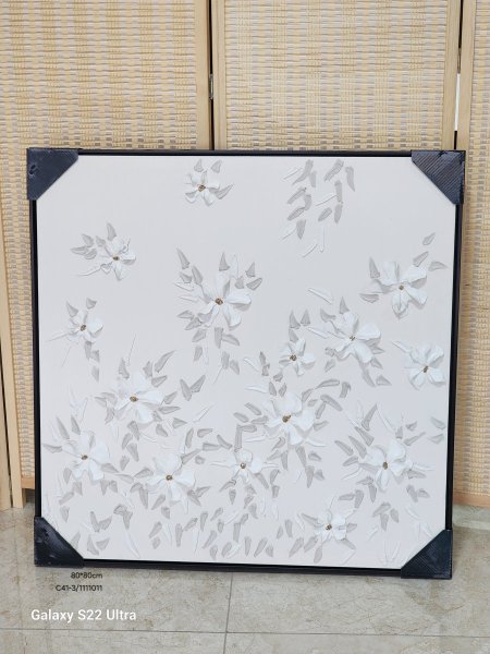 برواز رسم بالمعجون البارز 80*80سم