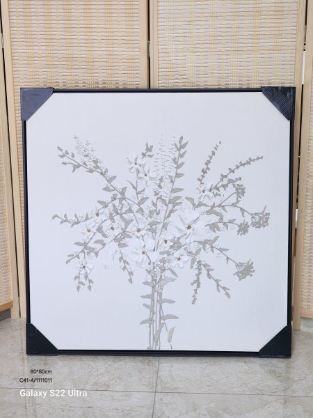 برواز رسم بالمعجون البارز 80*80سم