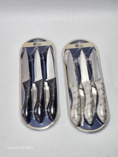 سكينة فواكه يد بلاستيك ماربل /6