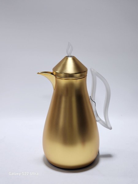 براد قهوة ستانلس ذهبي 1لتر