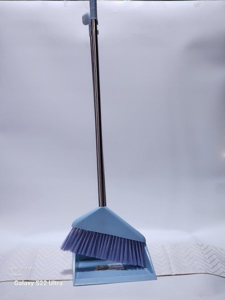 مجرود مع مكنسة يد ستانلس 100سم