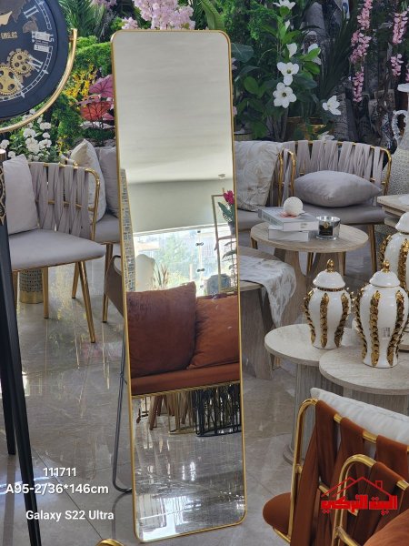 مرآة ستاند اطار بلاستيك 36*146سم