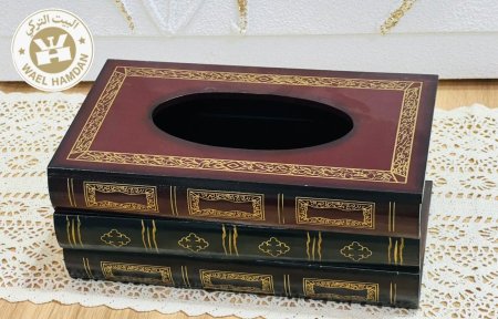 كتب ديكور على شكل علبة محارم
