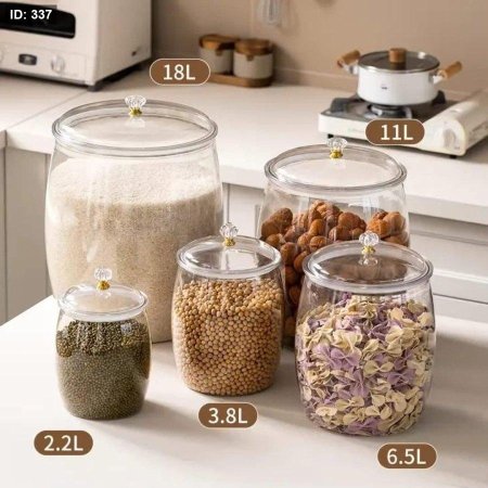 طقم علب بقوليات