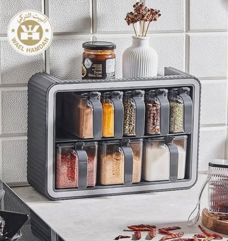 ستاند علب البهار 12 علبة