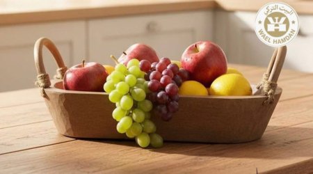 جاط خشبي لتقديم الفواكه