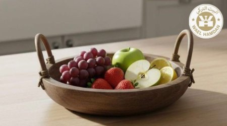 جاط خشبي لتقديم الفواكه