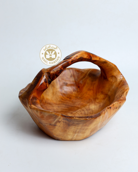 سلة خشب ثقيل