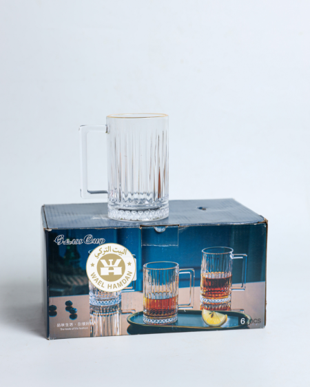 كاسات شاي شفاف