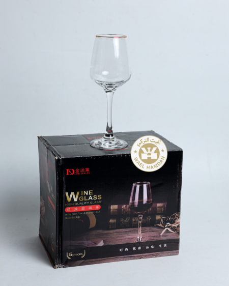 كاس عصير مع قاعدة شفاف /6