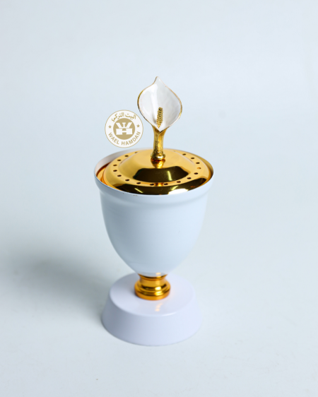 مبخرة بيوتر لون ابيض