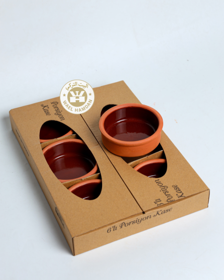 طقم صحون فخار صغير