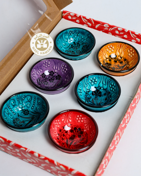 طقم صحون صغير مزخرف