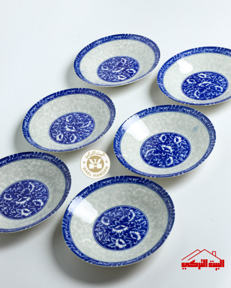 6 صحون مرسم مغربي 8 انش