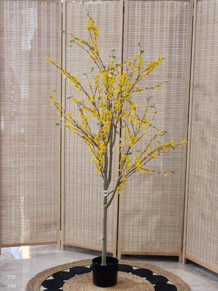 شجر نوار اصفر 170سم