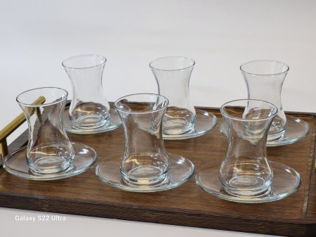 كاسات شاي/قرفة شفاف تركية /6