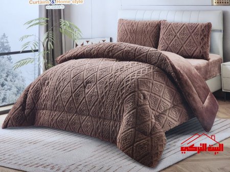 شرشف تخت شتوي مجوز 4قطع