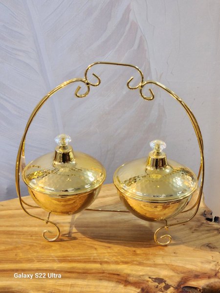 سلة حلو بيوتر ثنائية