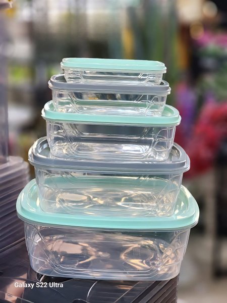 طقم زوادة 5 قطع غطاء ملون