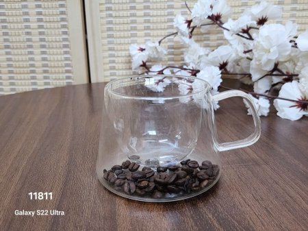 ماج زجاج شفاف دبل جلاس