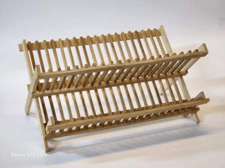 مشك صحون خشب بامبو