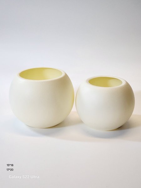 قوار بلاستيك مقوى دائري