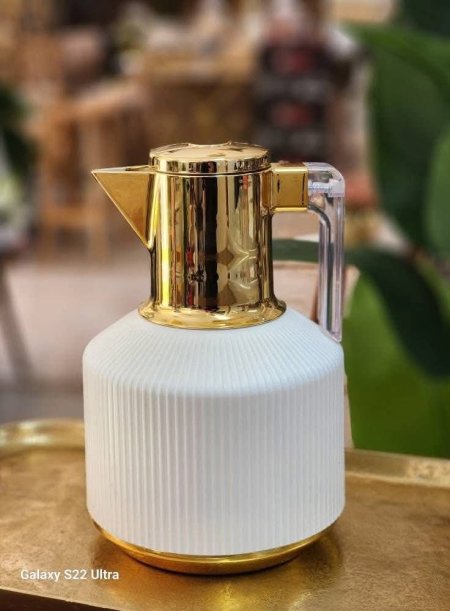 براد قهوة محزز بيج 1لتر